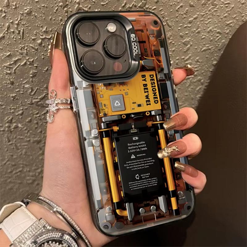 Advanced Circuit Board Electroplate Phone Case For Xiaomi Mi 15 T Pro 14T 13T 12T Mi 17 Pro 15 14 13 12 11 Lite 5G Back Cover