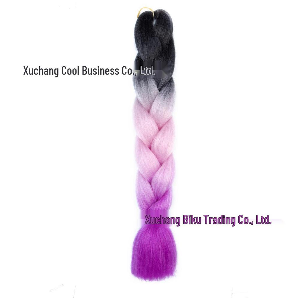 Three, Four, Five-Color Gradient High-Temp Fiber Jumbo Braid Material
