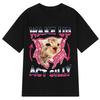 2026 Wake Up Act Silly Kitty Graphic T Shirts Funny Cat Meme Men Women Overisized Short Sleeve Crew Neck Casual Tee Unisex