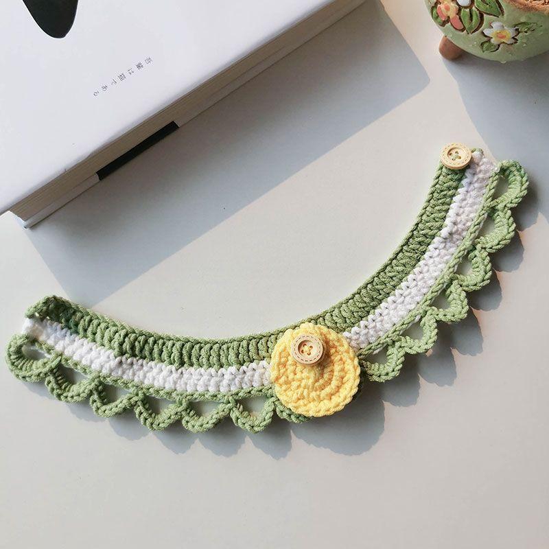 

Airtag Тканый Apple Товары для питомцев Шарф Кот XS-subcompact Green