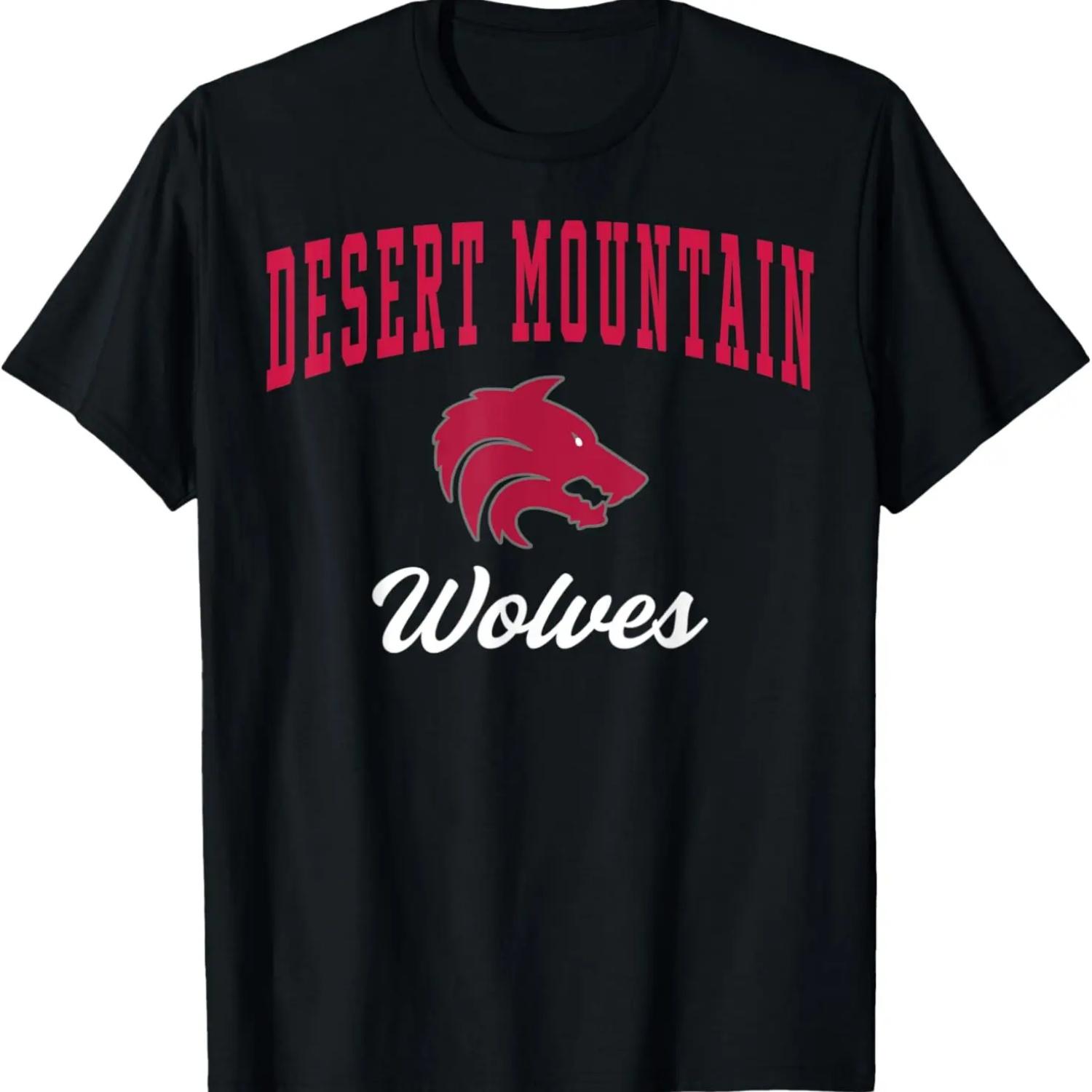 

Футболка Desert Mountain High School Wolves C3 XXXXXL чёрный