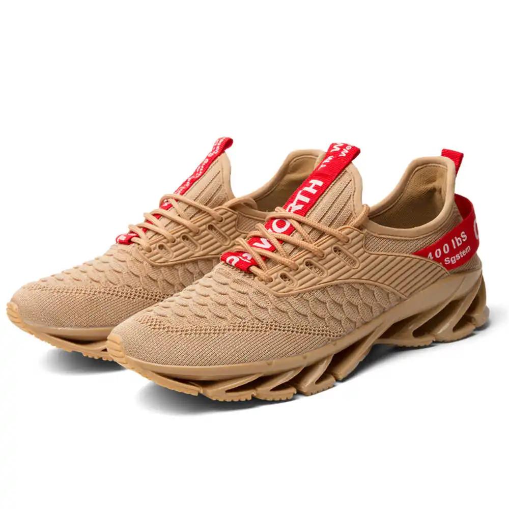 Fashion Round Foot Brown New Universal Casual Men's Shoes 45 Size Luxury Brand Sneakers Sport Runings Footwears Casual Leading