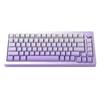 MonsGeek English Layout Wireless Akko V3 Piano Pro Switch Tenkeyless Mechanical Keyboard with Gasket Aluminum Compatible with Mac 6000mAh Purple
