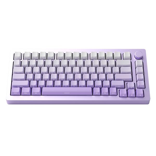 

MonsGeek English Layout Wireless Akko V3 Piano Pro Switch Tenkeyless Mechanical Keyboard with Gasket Aluminum Compatible with Mac 6000mAh Purple фіолетовий
