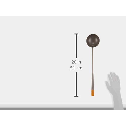 Hasemoto HA Pure Titanium Chinese Ladle, Small, 110mm