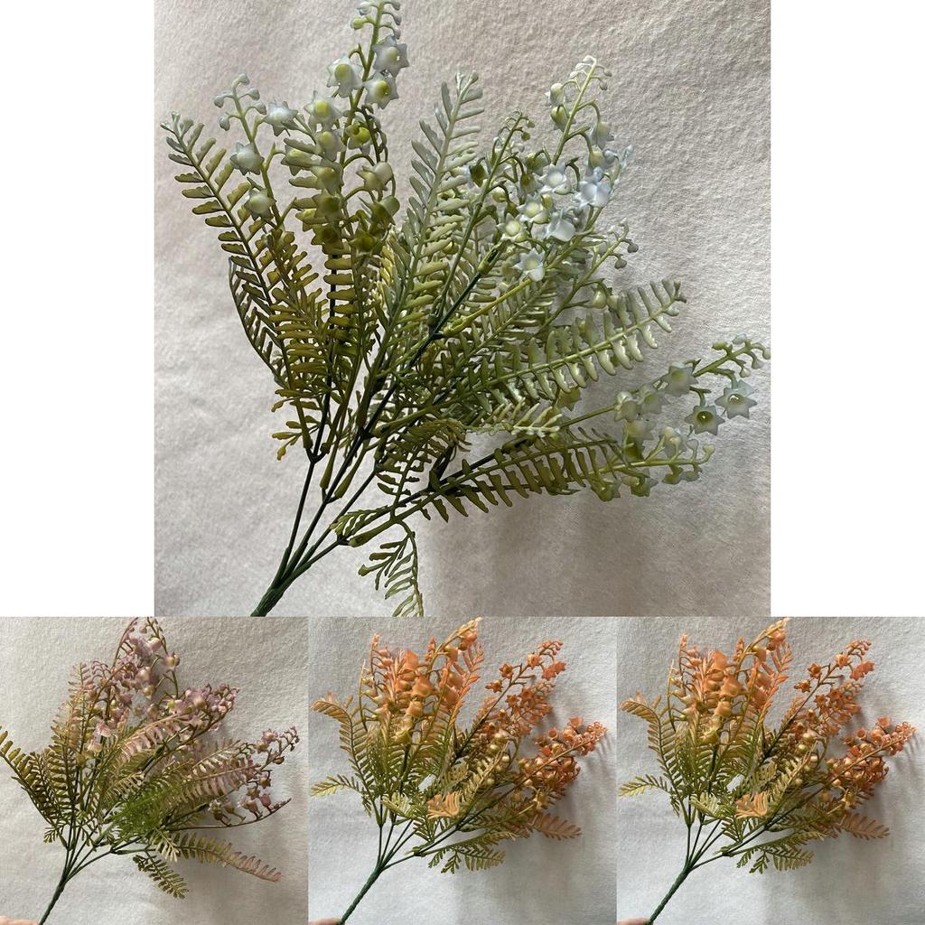 Durable Plastic Artificial Florals 25 Stems Realistic Fake Flowers For Event Styling Home Office Decor