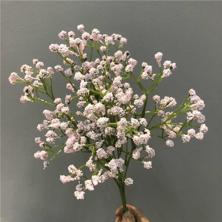 5 Forks Artificial Flower Gypsophila White for Wedding Photo Props Home DecorHome Decoration Artificial Flower