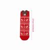 Runtow 4 Pairs Cartoon Christmas Socks , Santa Claus Gifts ,Elk Christmas Stocking ,Xmas Happy New Year Party Decor