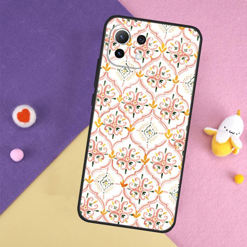 Moroccan Pattern Case For Xiaomi 15 Ultra 13 14 14T 11T 12T 13T Pro POCO X7 Pro X3 X5 X6 F5 F6 M6 Pro Cover