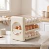 Egg Storage ThreeTier HolderTier Organizer with Drawers Pullout for Kitchen