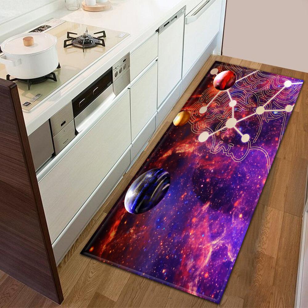 Kitchen Door Mat Bedroom Carpet Non-slip Floor Balcony Corridor Long Carpet Bedside Living Room Floor Mat