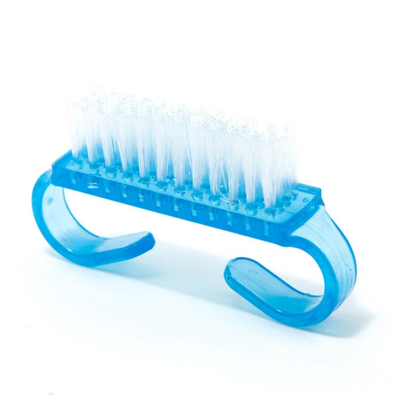 Kunststoff Nagelbürsten Mischfarbe Nagel Hand Schrubben Reinigungsbürste Staubentferner Nagelkunst Maniküre Weiche Entferner Werkzeuge