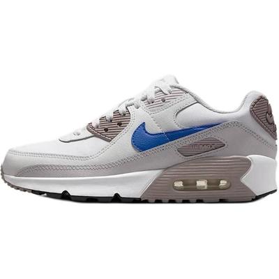 Air Max 90 GS Summit White Racer Blue Kids Sneakers Grey College-Grey HF6358-105