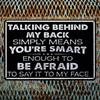 Tin Sign Black and White Aluminum Metal Poster for Home Wall Decor
