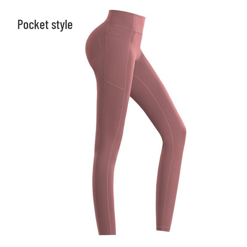 Женские леггинсы для йоги с высокой талией и карманами - WA58 XXXL