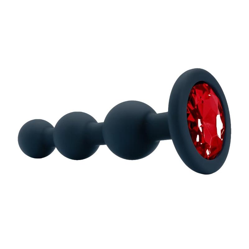3 Ball Anal Beads Sex Anal Plug Black Silicone Butt Plug For Woman Men Anal? Toy Base Sex Toys Analplug Anal Trainer