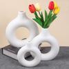 Wabi-sabi Style Nordic Retro Vase for Elegant Flower Arrangements
