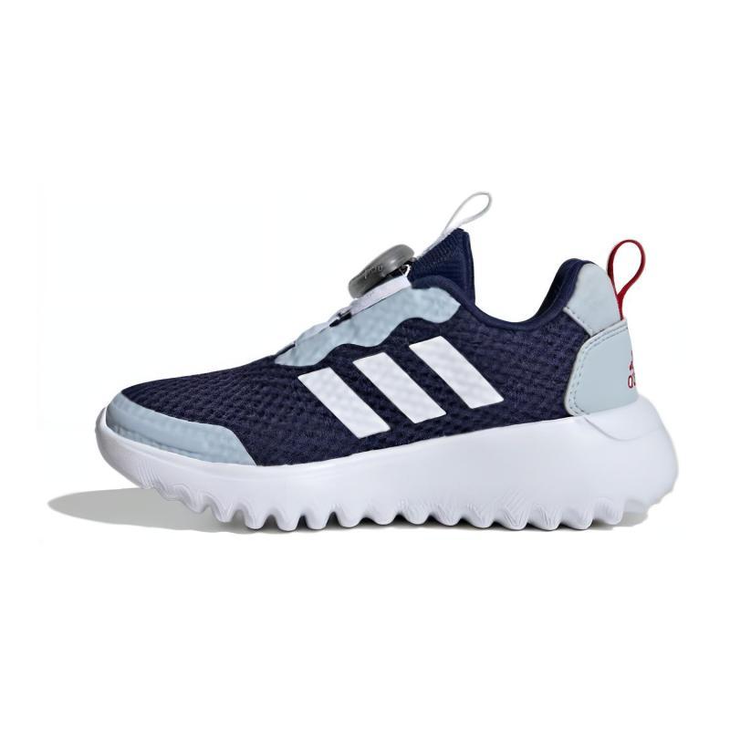 

Adidas ActiveFlex BOA 3.0 Cushioning, Wear Resistant Low top Kids Running Shoes Gray White Blue Kids Sneakers ID3378 34