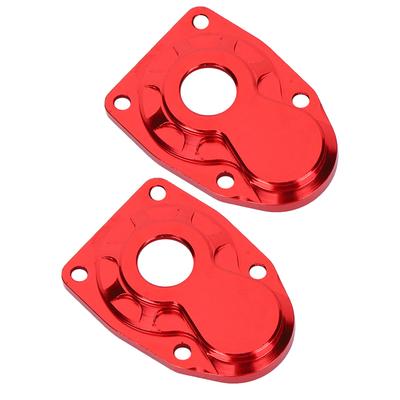 Aluminum Alloy Rear Steering Cup Cover Fit for Axial Capra scx10III 1 10 RC CrawlerRed