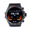 1.53in Smart Watch with Earbuds 2 in 1 Round BT Call Smartwatch with Offline Payment Long Time Standby Music Watch Black