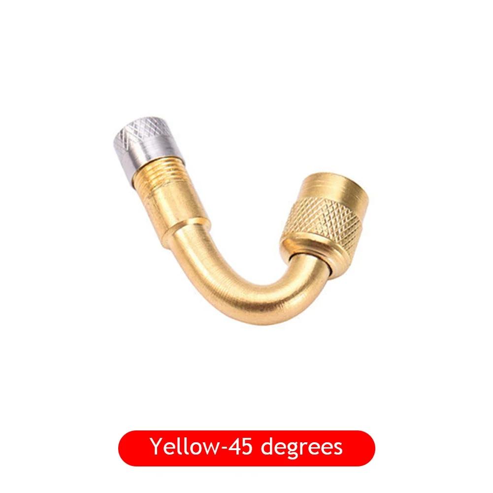 1/3PCS Car Tyre Valves Inflation Extension Tube 45/90/135 Degree Adapter Motorcycle Bike Tyre Valve Connector Accessories