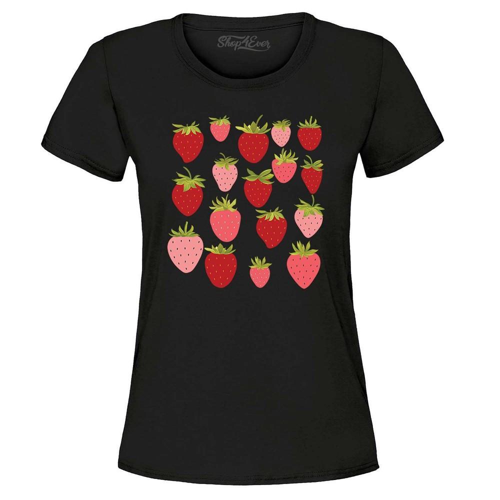 

Strawberries Cottagecore Women s T-Shirt Cottage Shirts 4XL