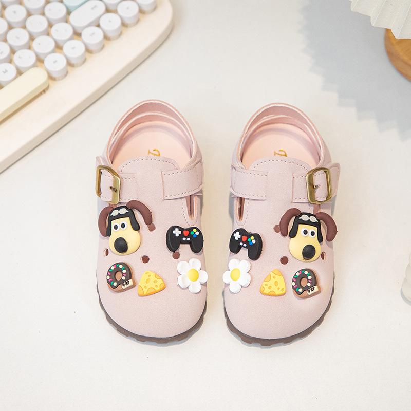 Children's 2025 Spring/Summer Crocs: Soft-Soled Sandals for Boys and Girls, Baby and Toddler Walking Shoes.