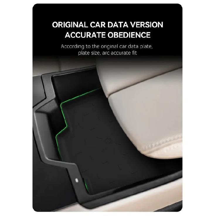 Silicone For Mazda CX-5 2026 Wireless Charging Pad Center Console Anti-Slip Dust Proof Liner Mat Car Interior Decor Accessories