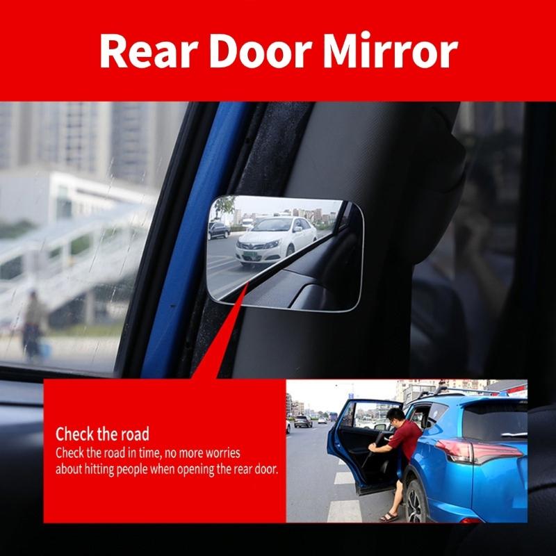 Shatterproof ABS Frame Glass Convex Rearview Mirror For Enhanced Motorcycles Vehicle Visibility And Easy Installation