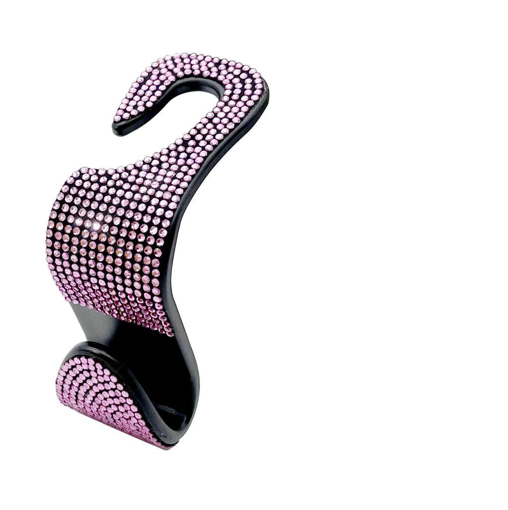 Bling Fahrzeugsitz Kopfstützenhaken Vordersitz, Auto Haken Bling Automobil Kleiderbügel für Geldbörse, Tasche, Handtasche, Lebensmittel, Auto Zubehör