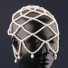 Pearl Beaded Headwear Tassel Bride Headpiece Fashion Pearls Weave Hat  Women