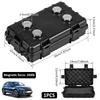 1/2PCS Upgraded New Magnetic Key Holder Box Waterproof & Dustproof Hide Car Key Box Under Car Magnet Key Storage for Outdoor Use