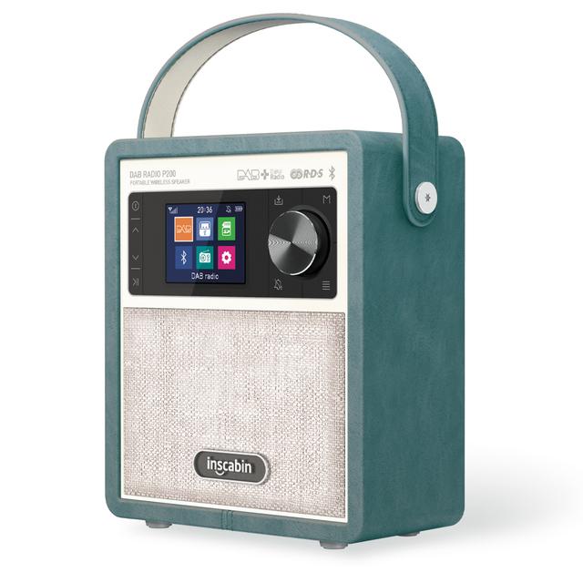 

P200 Цифровой цветной экран DAB/FM-радио Аудио Беспроводной ретро Bluetooth-динамик для карт Портативный стерео радио-будильник Звуковая коробка