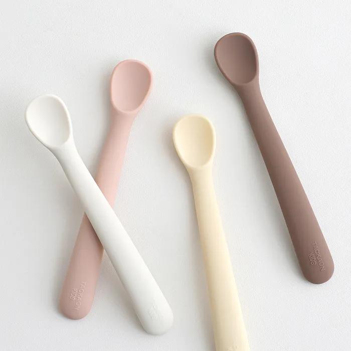

Takgaon 1.2.3 Силиконовая ложка для детского питания, этапы 1, 2 Step 2 spoon