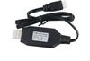 USB Charging Cable 7.4V – For SYMA X8C X8G Hubsan H501S – Compatible with LiPo Batteries – Black – Plastic