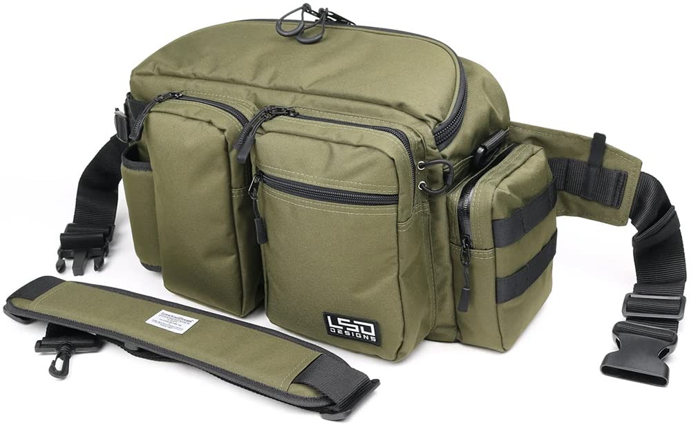 Love Soul Dream LSD Designs Tuned Monster Hip Bag In Cordura Khaki