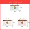 Cube Travel Makeup Bag With Dustproof Polyester For Kids And Students