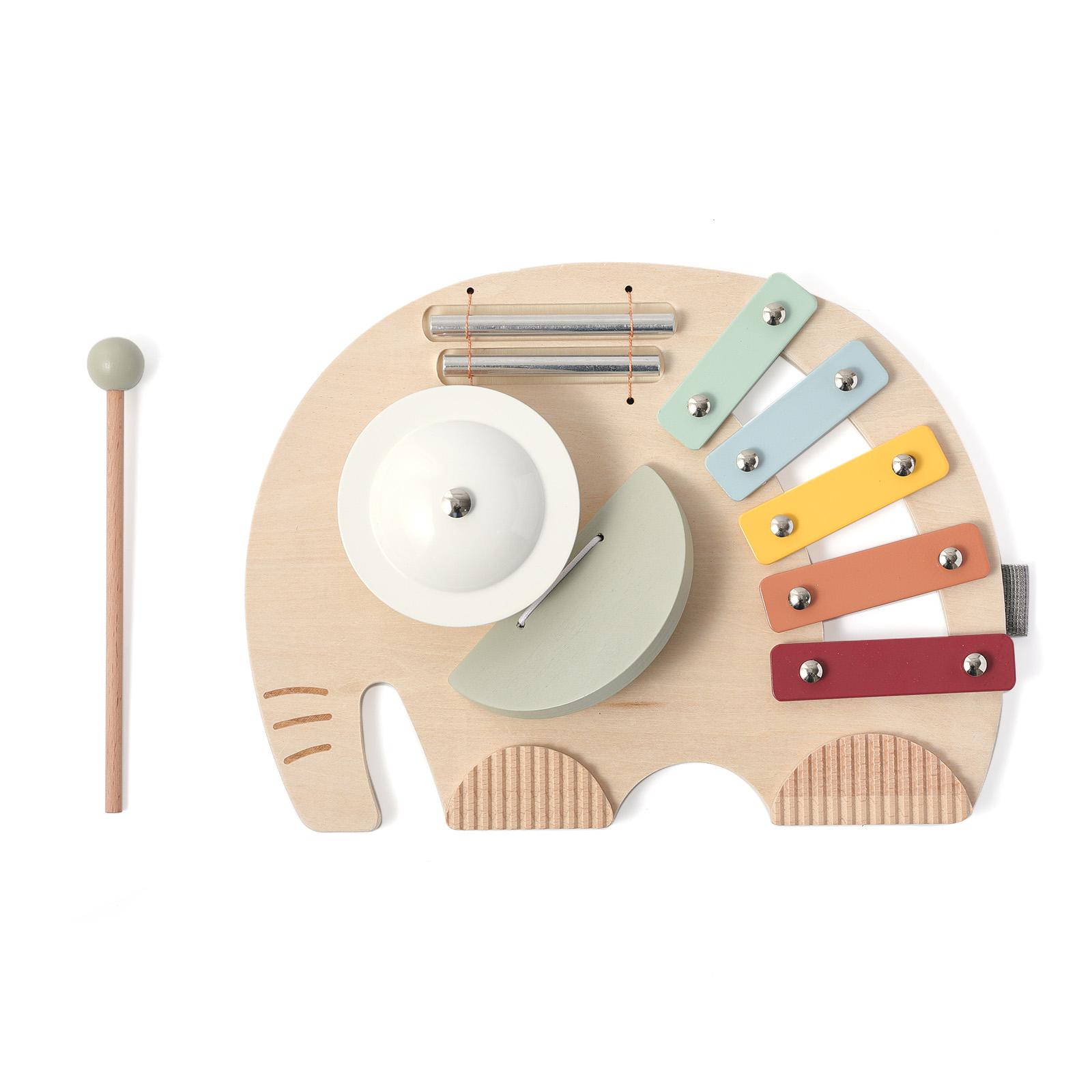 

Baby Wooden Instruments Toys Educational Toys Children s Musical Toys Elephant Xylophone Newborn Birthday Gifts Music Table Toys