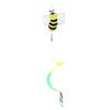 Hanging  Rotate Windmill Colorful Spiral Windchimes Vintage Animal Windmill  Yard Lawn