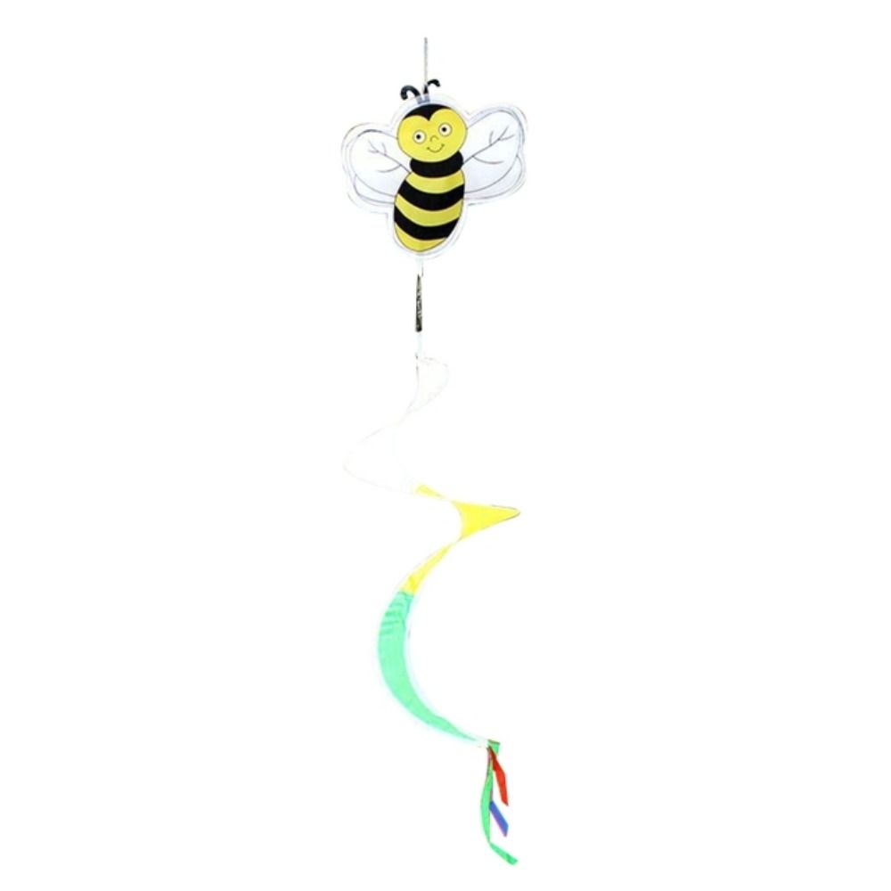 Hanging Rotate Windmill Colorful Spiral Windchimes Vintage Animal Windmill Yard Lawn