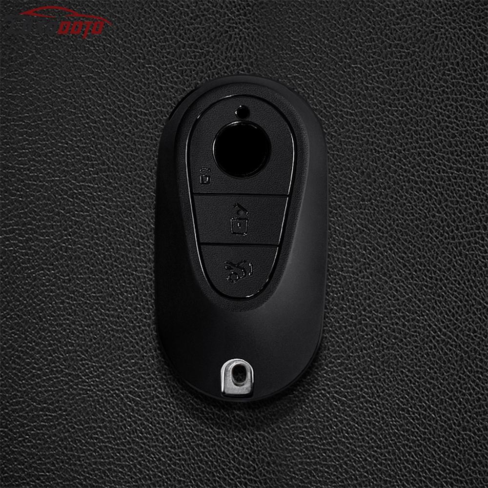 For Mercedes Benz W206 W223 C S Class S350 C200 C260 C300 S400 S450 S500 S480 S580 TPU Car Key Case Cover Remote Holder Keychain