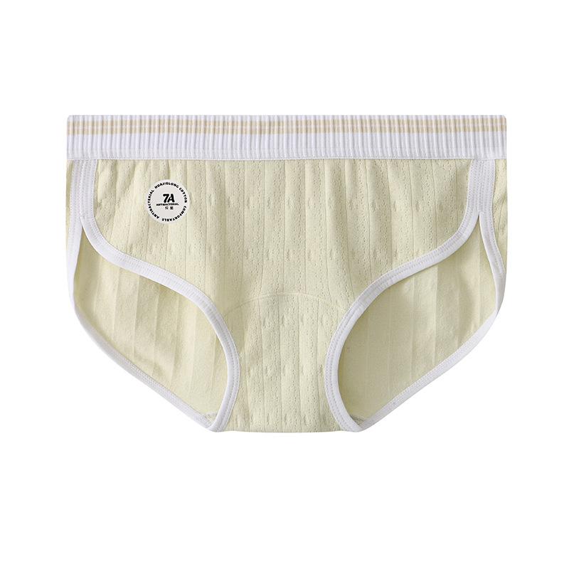 Women's Underwear Mid Waist Slim Fitting Breathable Thin Briefs Underwear for Women