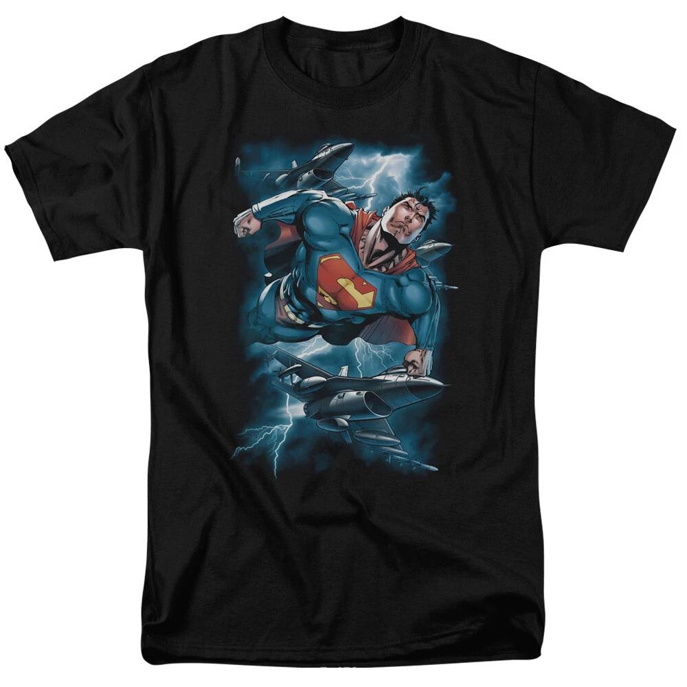 Superman  Stormy Flight  T-Shirt - Regular or Tank - to 6X 2XL