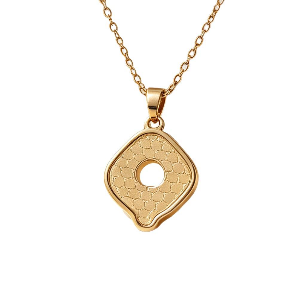 Trendy Modern Minimalist 26-Letter Cute Design Necklace