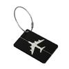 Airplane-Shaped Metal Luggage Tag and Dog Tag Business Gift