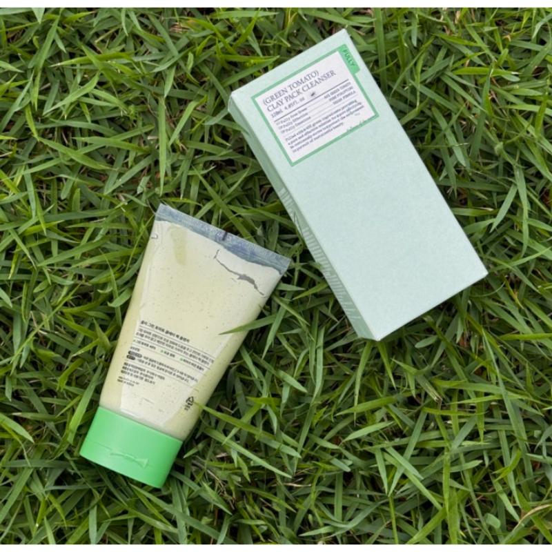 Fully Vegan Green Tomato Clay Pack Cleanser, 120ml, 1 Pcs