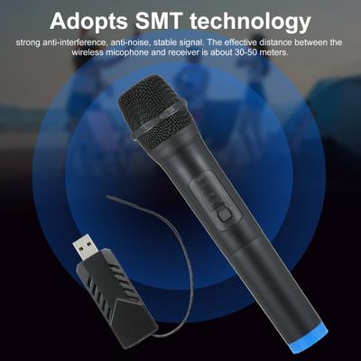 Microfon wireless portabil cu receptor stick USB Microfon wireless digital anti-interferențe