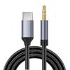 3m Braided Type-C to 3.5mm Car Audio Cable for Apple Devices