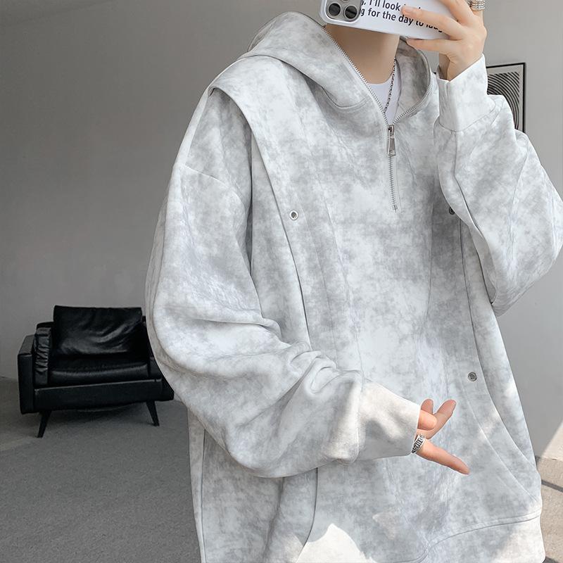 Толстовка с капюшоном для мужчин на весну и осень — фото 3