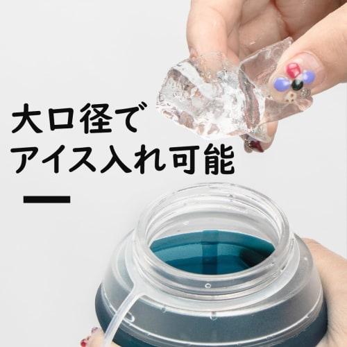 Soft Flask 500ml Large Mouth Hydration Water Bottle for Running, Trail Running, Trekking, Marathons, and Mountaineering (Gray)